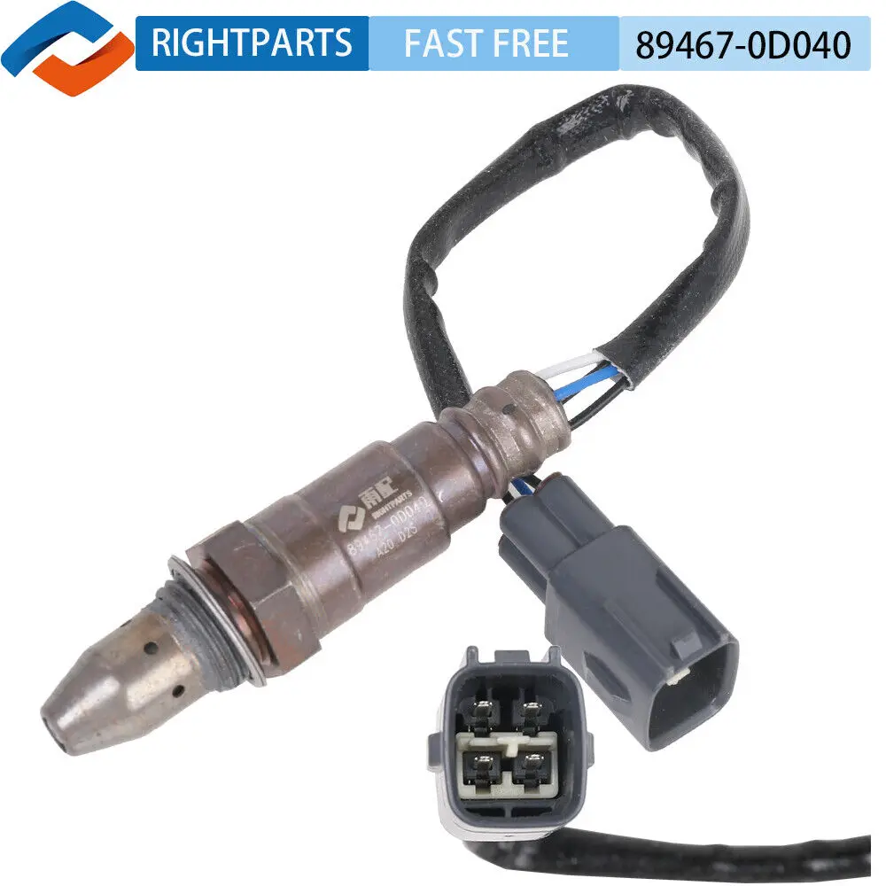 

RIGHTPARTS 89467-0D040 O2 Oxygen Sensor For Toyota Yaris Vios For Toyota Yaris Lambda Sensor 894670D040 Auto Replacement Parts