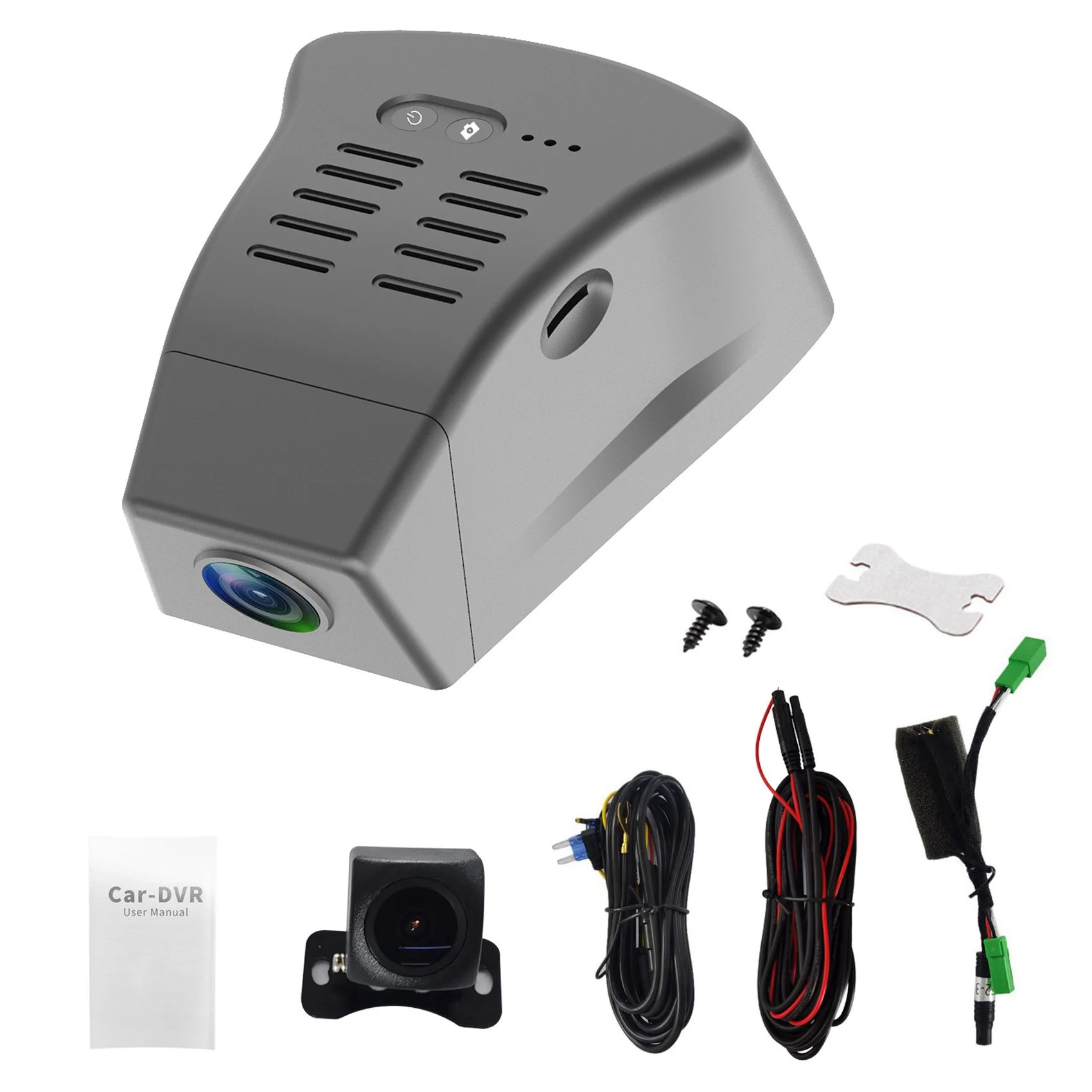 Car Wifi DVR Recorder Cameras 2K Dash Cam for Volvo V90 S90 XC60 2022 Dash Cam HD Hidden Front