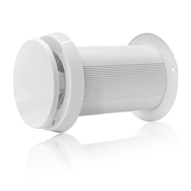 KCvents Passive Thermostatic Air Vent 4 นิ้ว-ติดผนัง Vent สําหรับ Home Room ระบายอากาศคาร์บอนกรอง,Grille 1