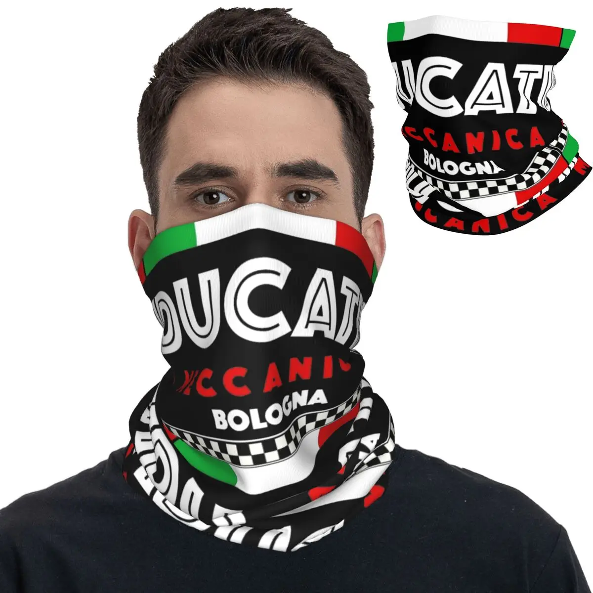 

Бандана Ducatis, Шейная Обложка с принтом, Балаклава, волшебный шарф, многофункциональный, для езды на велосипеде, рыбалки, унисекс, для взрослых, дышащий