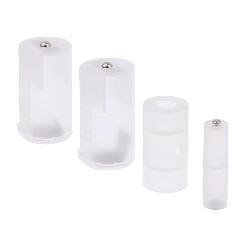 1Pcs AAA  AA/AA  C/D 배터리 조합 어댑터 케이스 보관함 변환기