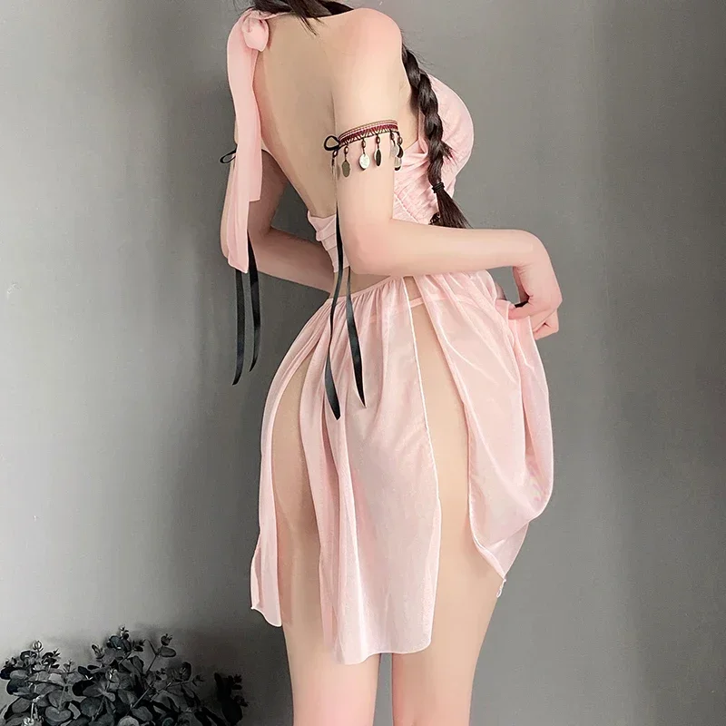 Egyptian Ancient Persian Cosplay Costumes Women Sexy Lingerie Dress Exotic Set women lingerie women lingerie set women cosplay costume