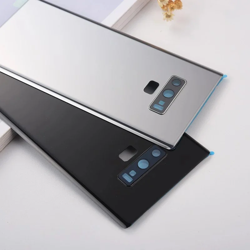삼성 갤럭시 노트 9 N960 후면 배터리 커버 SM-N960F N960F/DS N960U 후면 후면 유리 케이스