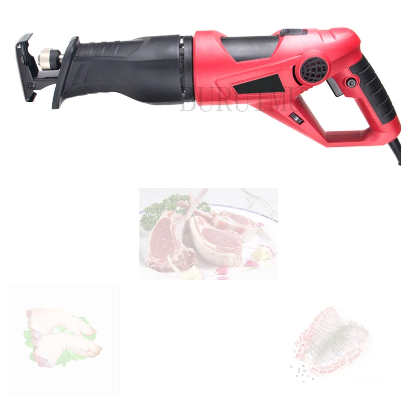 

Electric Bone Cutting Machine Bone Sawing Machine for Home Trotters Steak Frozen Meat Frozen Fish Bone Chainsaw Cutting Tools