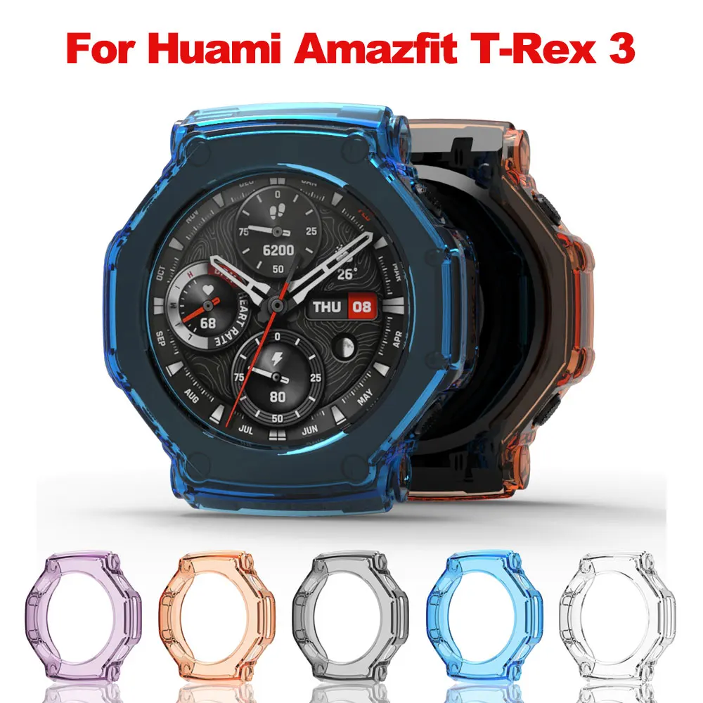 Soft TPU Protective Smartwatch Case - Bumper Shell Frame Cover Protector Accessory