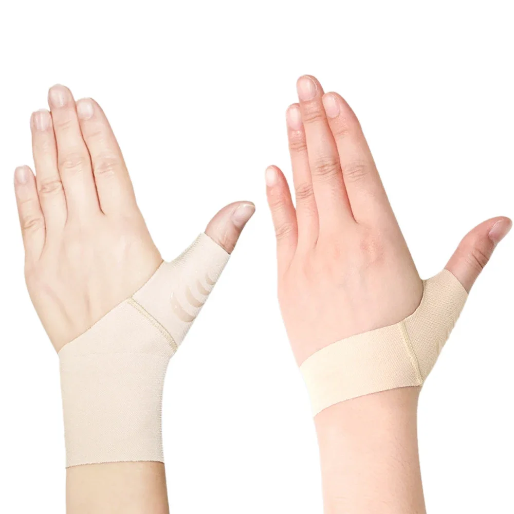 1Pcs Thumb Wrist Brace Compression Sleeve for Arthritis Pain Relief Protector Support Soft ElasticThumb Spica Splint Glove Liner wrist brace wrist guard thumb splint