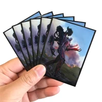 60PCS/BAG TCG Card Sleeves MGT Jace Sleeves Game Nicol Characters Protector Cards Shield Graphics Protector Color Sleeves PKM 2