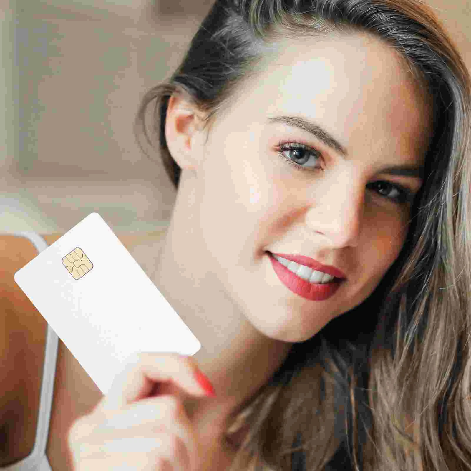 White Cards With Chip Java Blank Intelligent Access Control System 10 Pcs