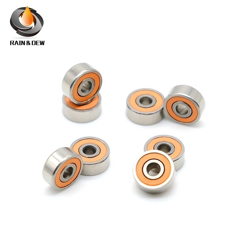 5x11x4 mm SMR115 2RS CB Stainless Steel Hybrid Ceramic Air Bearings 1Pcs