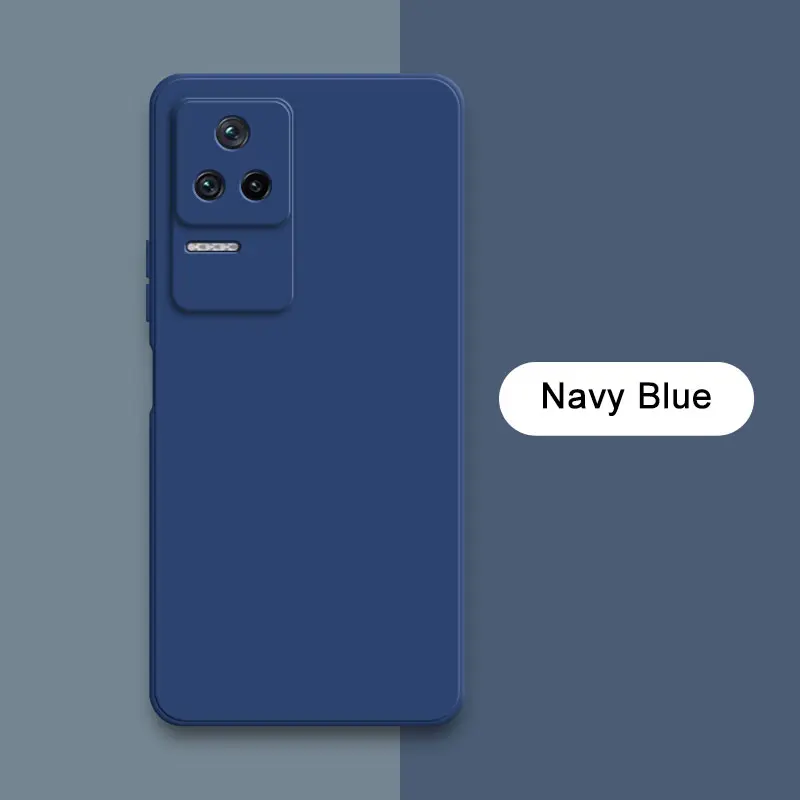 Original Square Liquid Silicone Soft Camera Protective Cute Phone Case