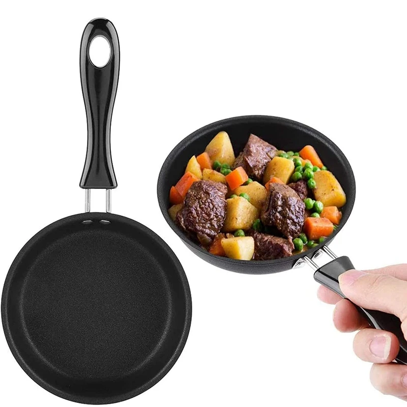 

Mini Frying Pan For Roasting Mini Egg Pan Non-Stick Frying Pan Frying Pan 12Cm For Breakfast Egg For Kitchen Cooking
