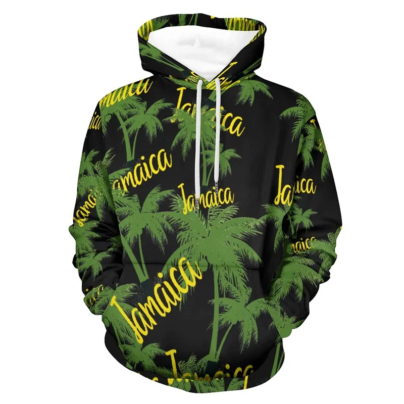 thumbnail image 1 of Sudadera con capucha con estampado 3D de la bandera de Jamaica para hombre, ropa de calle moderna, sudadera con capucha de manga larga, suéter con cordón para primavera y otoño, 1 of 5