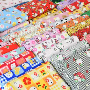 Hello Kitty Print Fabric 1