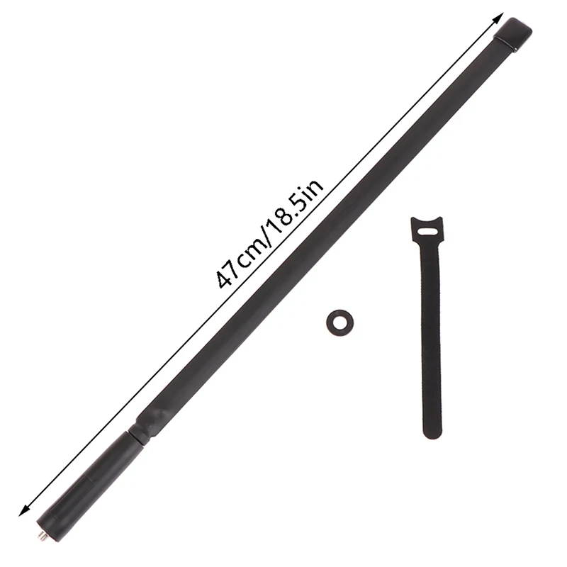1Pc 47cm Foldable Antenna SMA-Female VHF UHF for UV-5R 9R 6R UV82 Walkie Talkie Radio Signal Boost Accessories