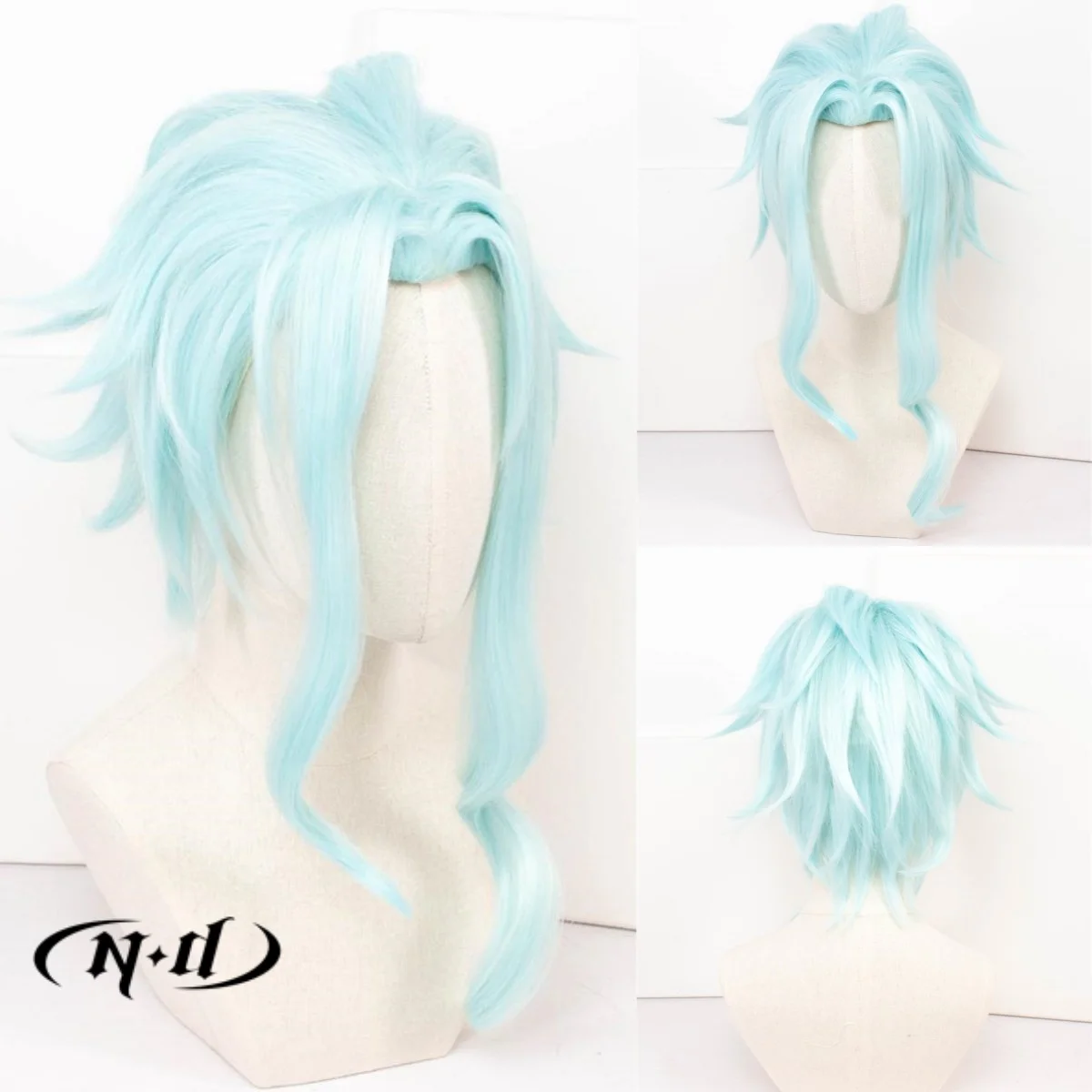 ND Il Dottore Cosplay perruques Genshin Impact le docteur Cosplay postiche perruque de cheveux résistant à la chaleur pour Comic Con Coser Costume fête