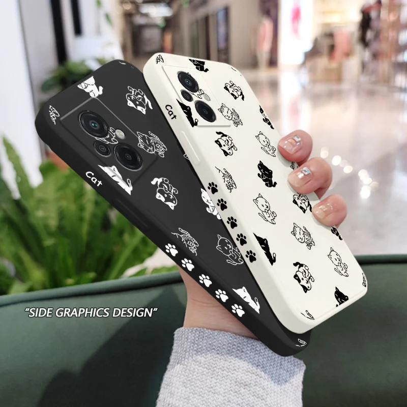 Adorable Kitty Silicone Phone Case Cover