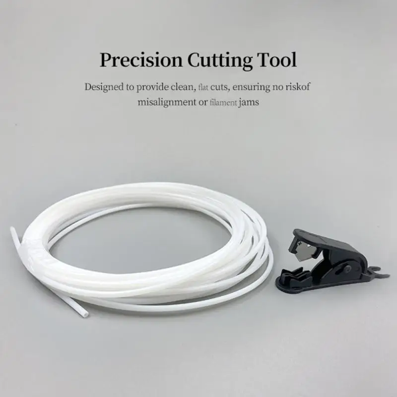 L41E 10 미터 PTFE 열 호스 내산성 재료 부드러운 필라멘트 공급