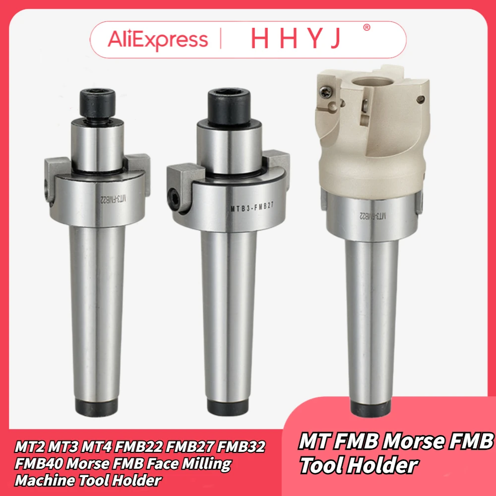 

MT2 MT3 MT4 FMB22 FMB27 FMB32 FMB40 Morse FMB Face Milling Machine Tool Holder Cnc Hanger Tool Holder BAP 300R 400R 50mm 63mm