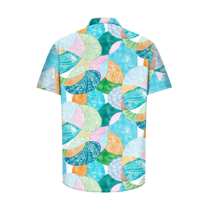 thumbnail image 1 of Camisas hawaianas divertidas de Pascua 2024 para hombres, camisas con botones con estampado de huevos de conejo, camisas casuales de verano para fiestas en la playa, blusas para hombres, 1 of 5