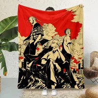 Hot Anime Tokyo Revengers Printed Blanket Picnic Blankets Warm Blanket Soft and Comfortable Blanket Home Travel Birthday Gift 1