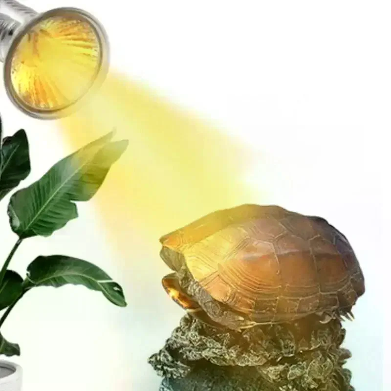 25/50/75W Reptile Heating Lamp Reptile Lamp Emitter Turtle Lizard Heater Bulb Snake Bird Pets Basking Lamp Feeding Lighting