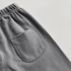 Spring And Autumn Newborn Baby Girls And Boys Trousers Cotton Simple Travel Solid Elastic Waist Korean Fashion Soft Casual 5