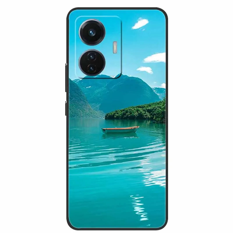 Elegant Marble Soft Silicone TPU Back Case - Shockproof Phone Cover