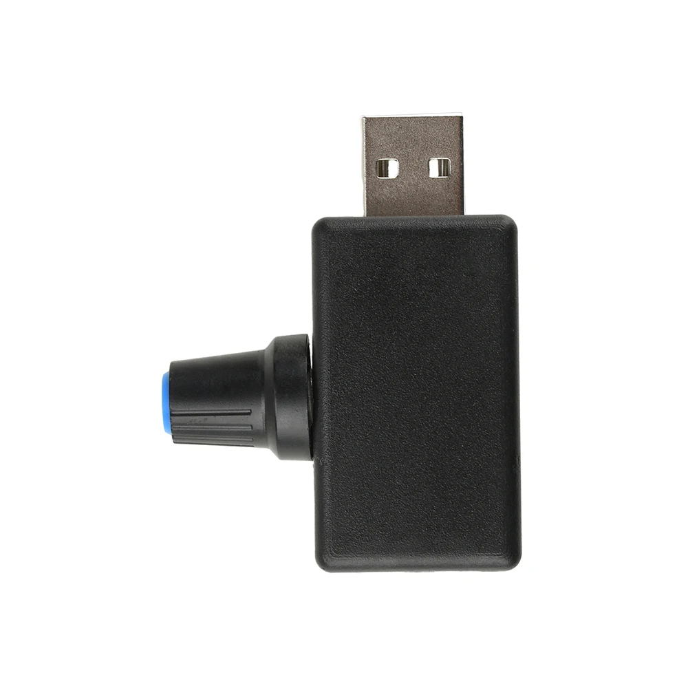 DC 4-12V 5W Mini USB Fan Speed Controller Airflow Regulator Quiet Low Noise Portable Multi-Speed Adjustable Module