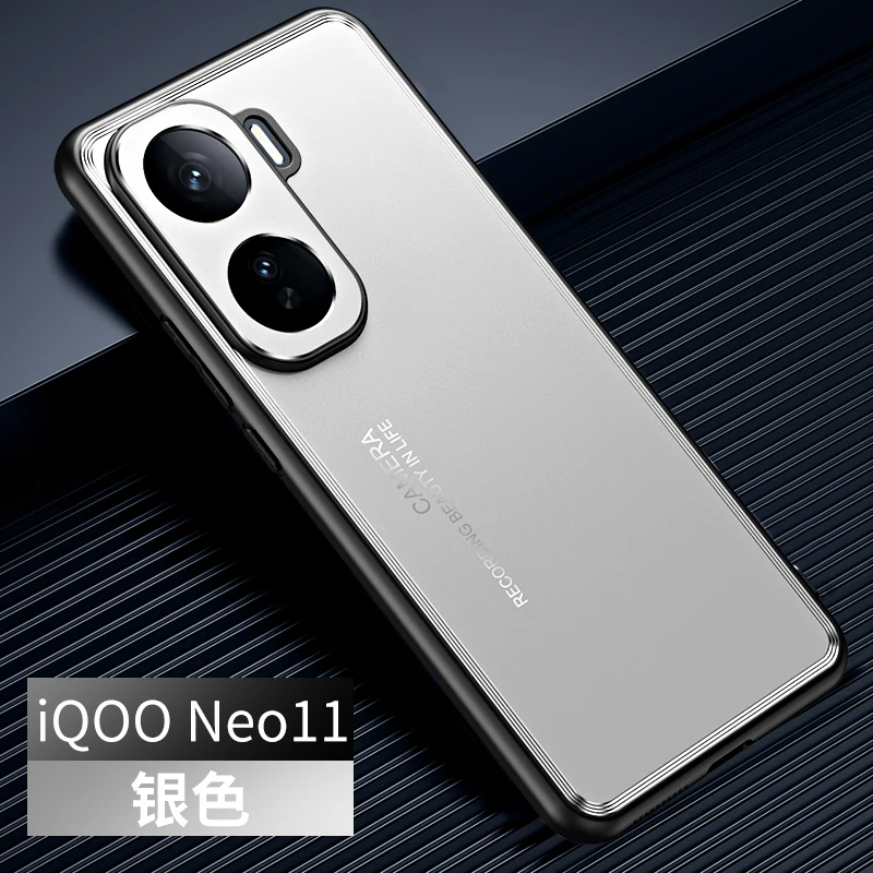Luxury Anti-Fall Matte Hard Back Case with Camera Protection and Shockproof Design
