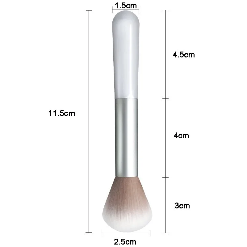 1PC 메이크업 브러쉬 전문 블러쉬 브러쉬 소프트 브러쉬 하이라이터 브론저 브..
