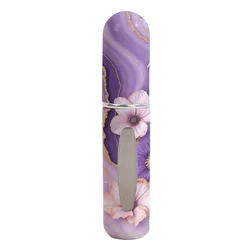 Compact 5ml Refillable Leak - Proof Travel Perfume Spray Bottle (Purple)