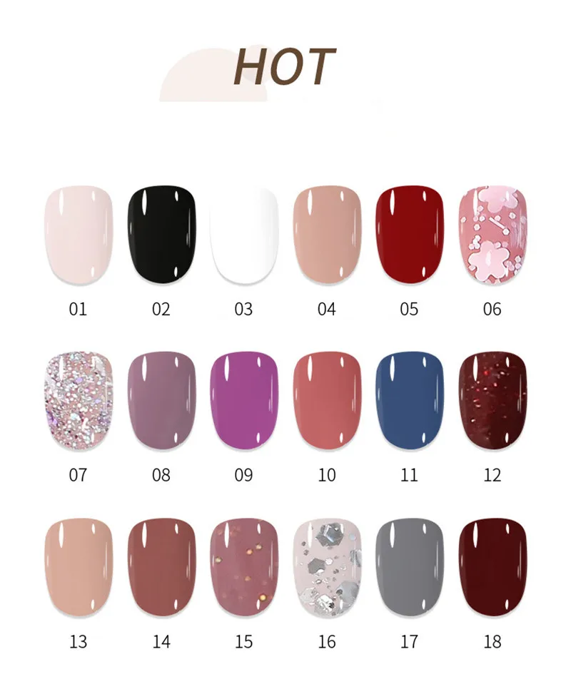 40 Colors Long Lasting Water Based Peelable Nail Polish Varnish_voghion.com