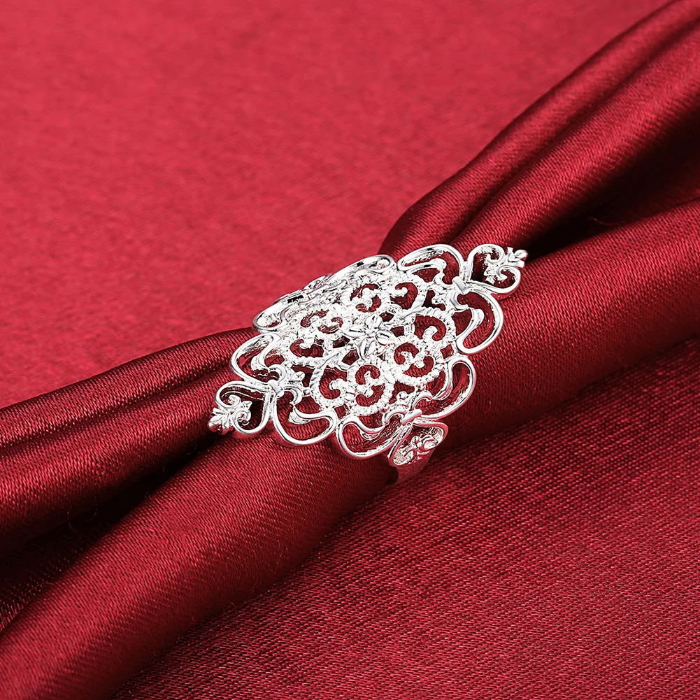 925 Sterling Silver Rings For Women Fashion Party Holiday gifts Charms wedding brands Jewelry