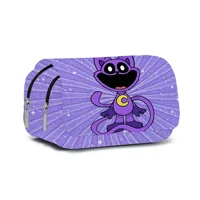 Smiling Critters Smiling Animal Big Mouth Purple Cat Primary School Student Pencil Bag Cross-border Goods Game Stationery Box 4