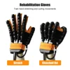 Heated Rehabilitation Robot Gloves Hemiplegia Stroke Rehabilitation Training Device Finger & Hand Function Workout Recovery Tool 4