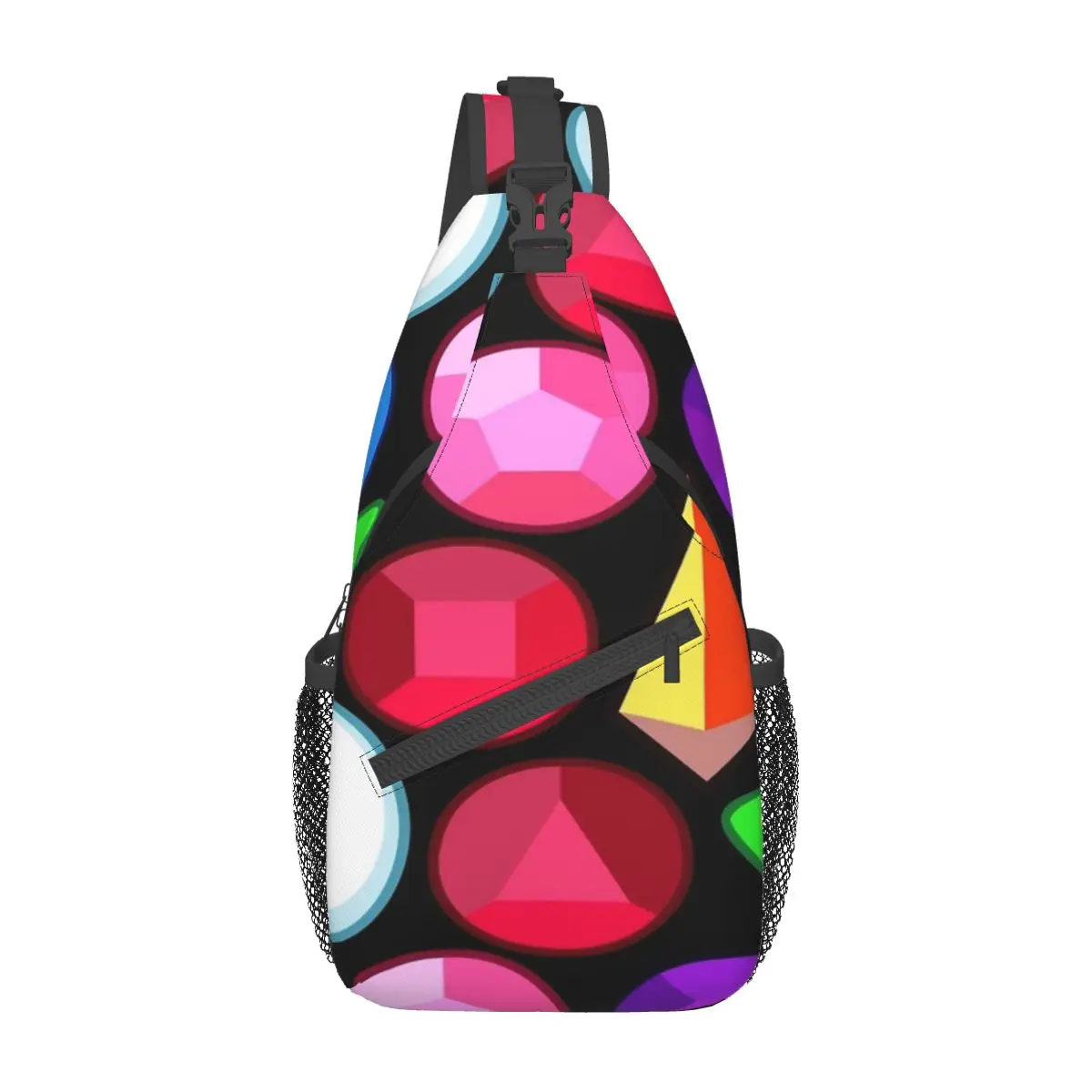 

Gem Pattern Chest Bag Holiday Durable For Office Nice gift Multi-Style