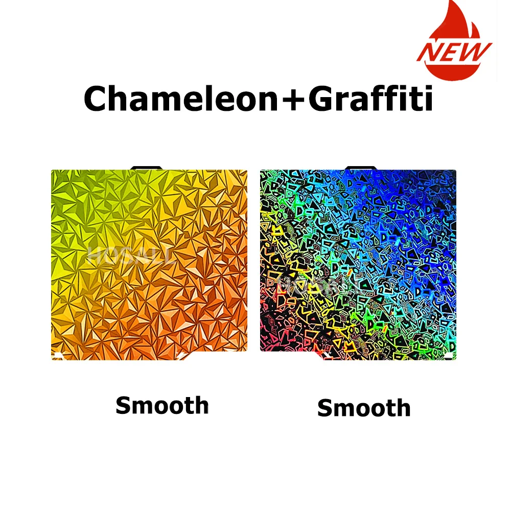 Enhanced Double-Sided PEI Build Plate - Smooth & Textured Flexible Heated Surface