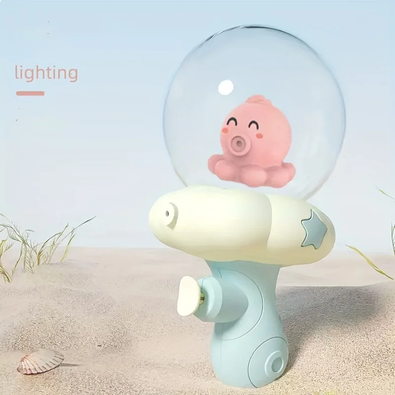 Baby cartoon light water gun toy bath toy (4 choices) 3