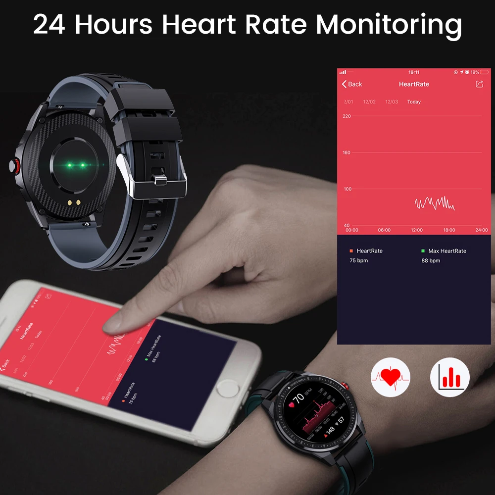 ο TICWRIS RS SN88 Ʈ ġ Smart Watch 2023 Ǯ ġ ƮϽ ƮĿ IP68  ɹڼ   RS Smartwatch For Men