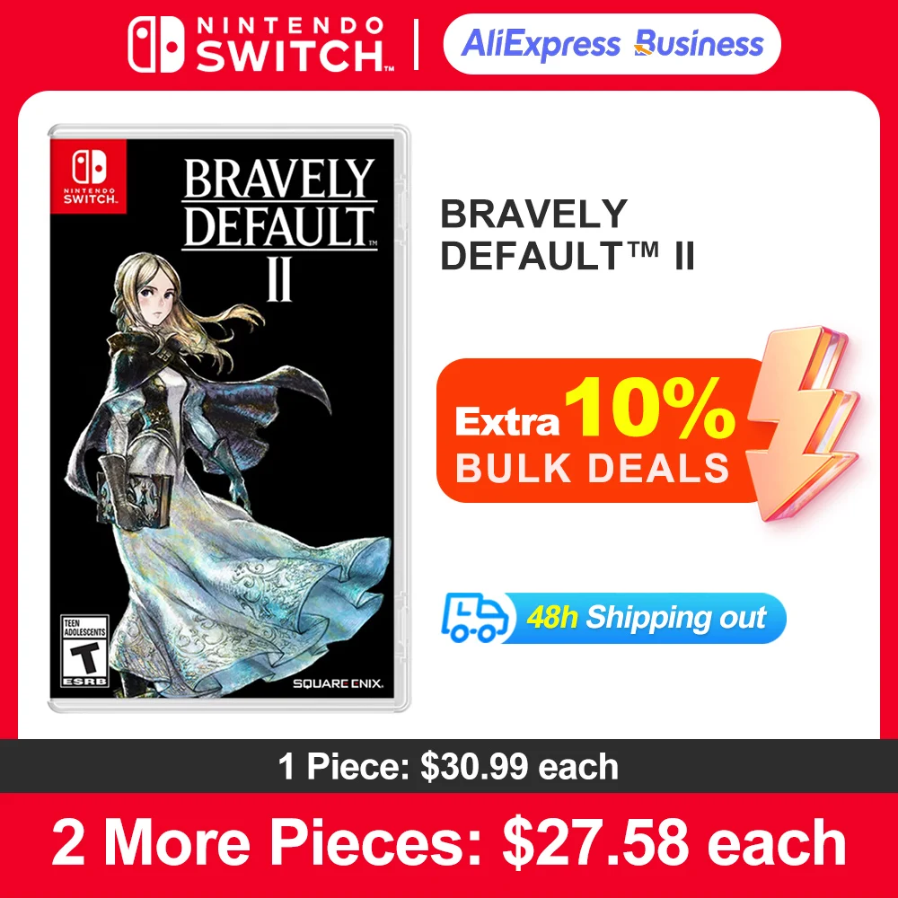 

BRAVELY DEFAULT 2 игры на нинтендо switch, nintendo Switch Game Deals 100% официальная оригинальная физическая игровая карта для игровой консоли Switch OLED Lite