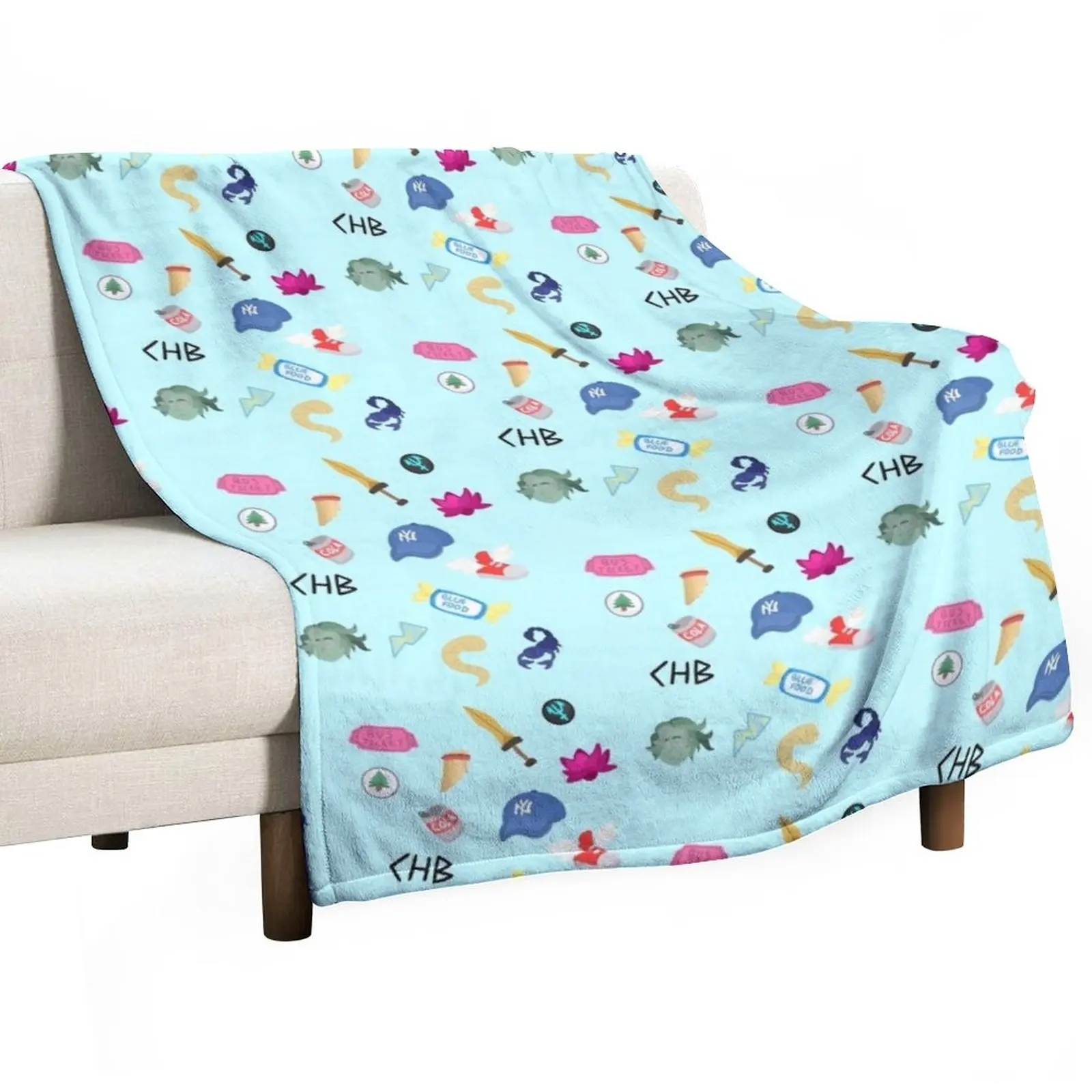 

Lightning Thief Throw Blanket Picnic Soft Big christmas gifts decorative Blankets