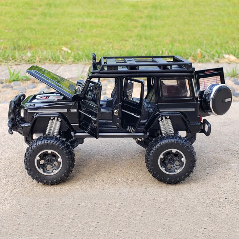 High Simulation 1/32 G63 Alloy Car Model Diecast Metal Off-road Vehicle Car Sound Light Children Toy Gift