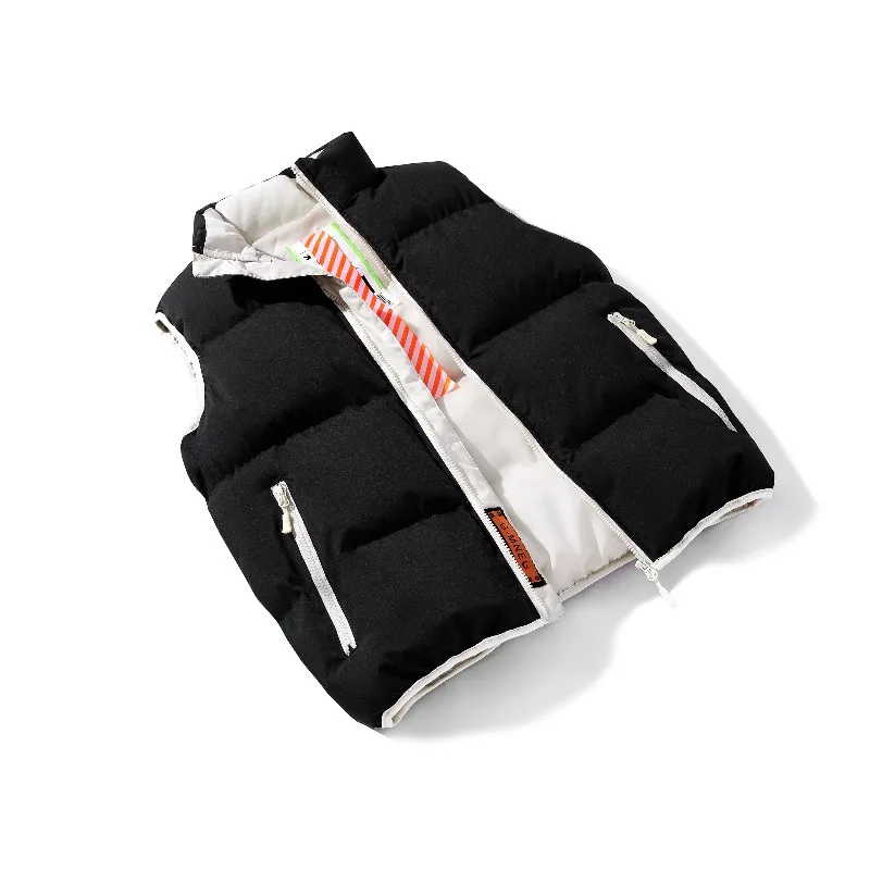 Couple Down Vest Trend Versatile Windproof Breathable Warm Sleeveless Jacket Men New Winter Outdoor High Quality Sports Leisure