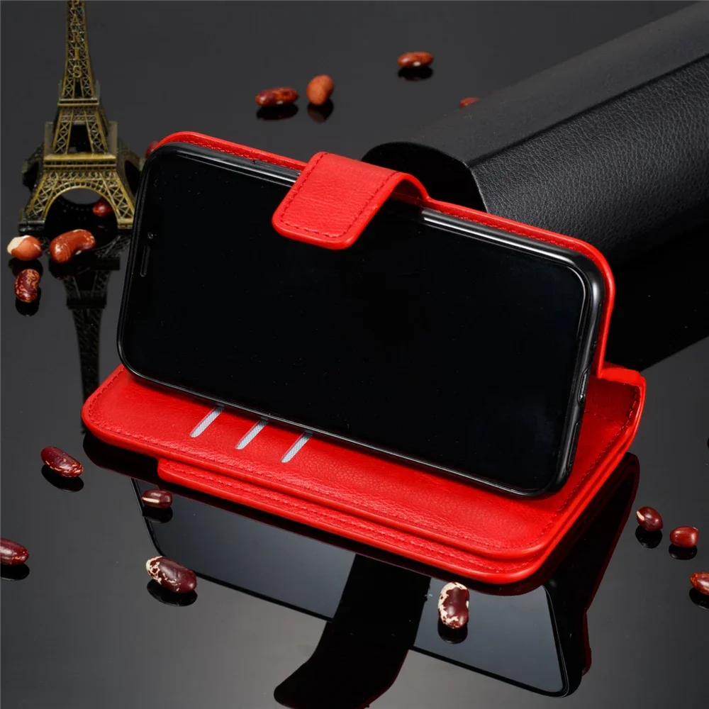 Hochwertige Leder-Brieftaschenhülle für iPhone 18 17 16 15 14 13 12 11 Pro Max XR XS Max 7 8 Plus Air Flip Handyhülle mit Kartenfach – Detail 10