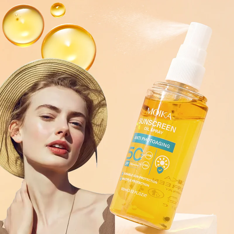 Hydrating UV Shield Sunscreen Spray, Lightweight and Breathable Formula