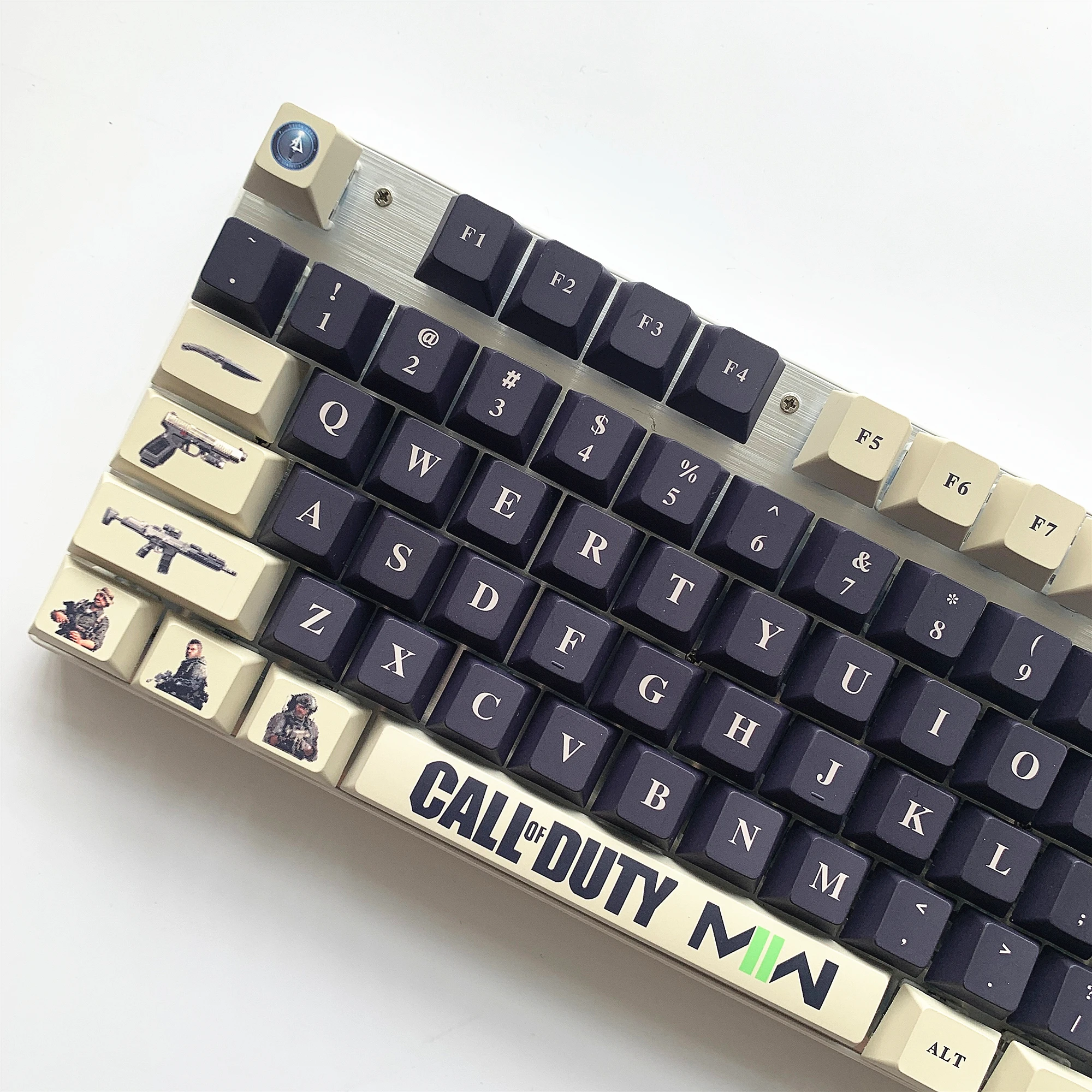 Teclado Mecânico Teclados de Call-of-duty Ghost Cod Tiro Pbt Modern Warfare mw ps Switch mx Cherry Teclado Mecânico com Iso - Imagem 3