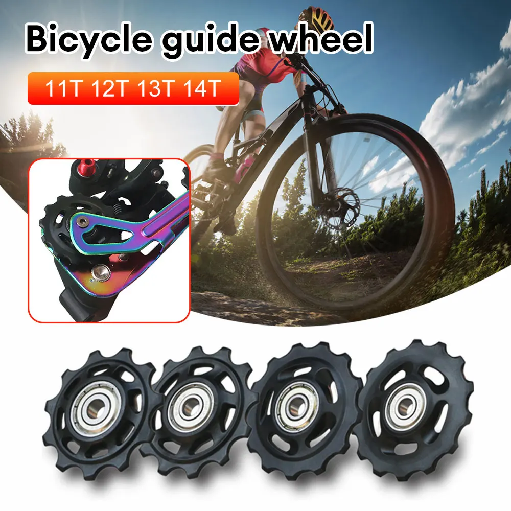 11T 12T 13T 14T Cuscinetto Mtb Bicicletta Ruota Di Guida Posteriore Bici Da Strada Fantino Deragliatore Posteriore Puleggia Rullo Accessori Per Bicicl