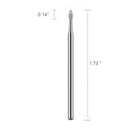 High Quality Electric Nail Filing Machine Safety Nail Drill Bit Milling Cutter Hard Alloy Drill Bit Dead Skin Remover 3/32“ 2
