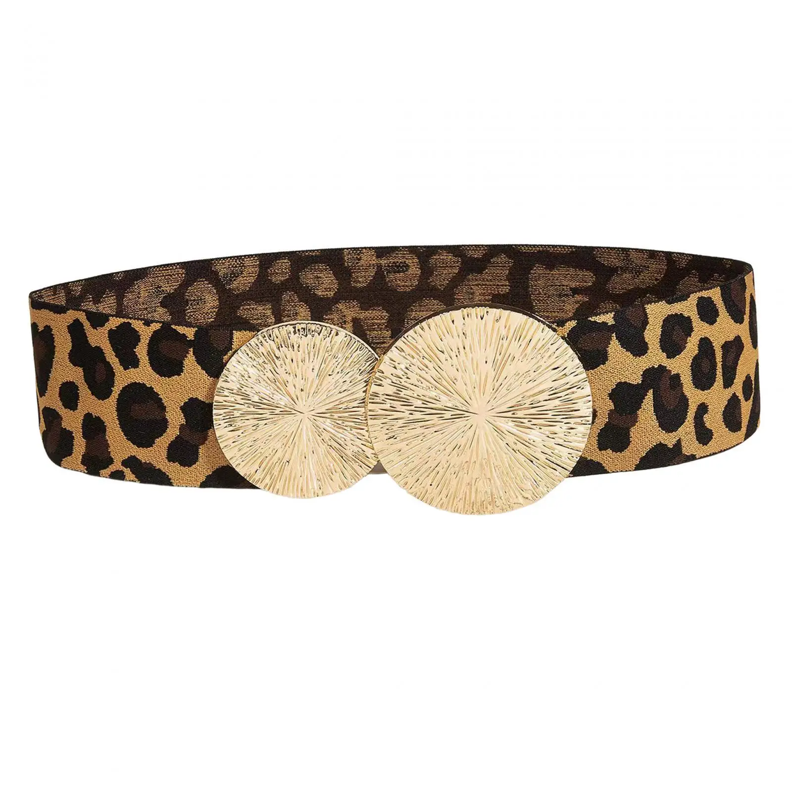 

Women Waist Belt Hook Thick Animal with Buckle Elastic Accessories Boho Waistband for Halloween Costume Streetwear Skirts Female