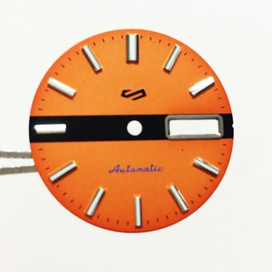 NH36 Dial Day Date White Black Green Luminous Dial 28.5mm for NH36A/4R36 Movement Watch Accessories